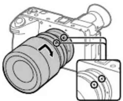 SONY Cinema Line FX2 - Zakładanie obiektywu - 1