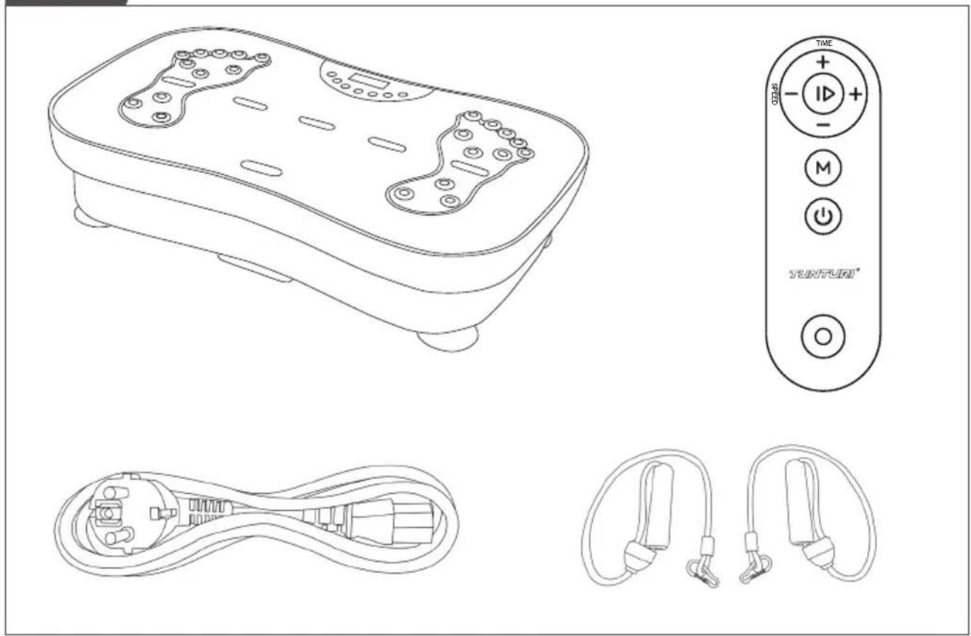 TUNTURI Cardio Fit V30 - Attention, Achtung, Attention, Attentie, Attenzione, Atencion, Giv akt, Huomio - 1