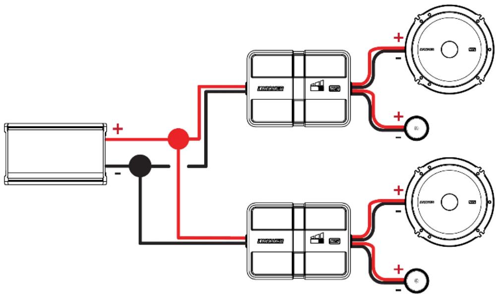 KICKER 51KSS6904 - Crossover Wiring - 1