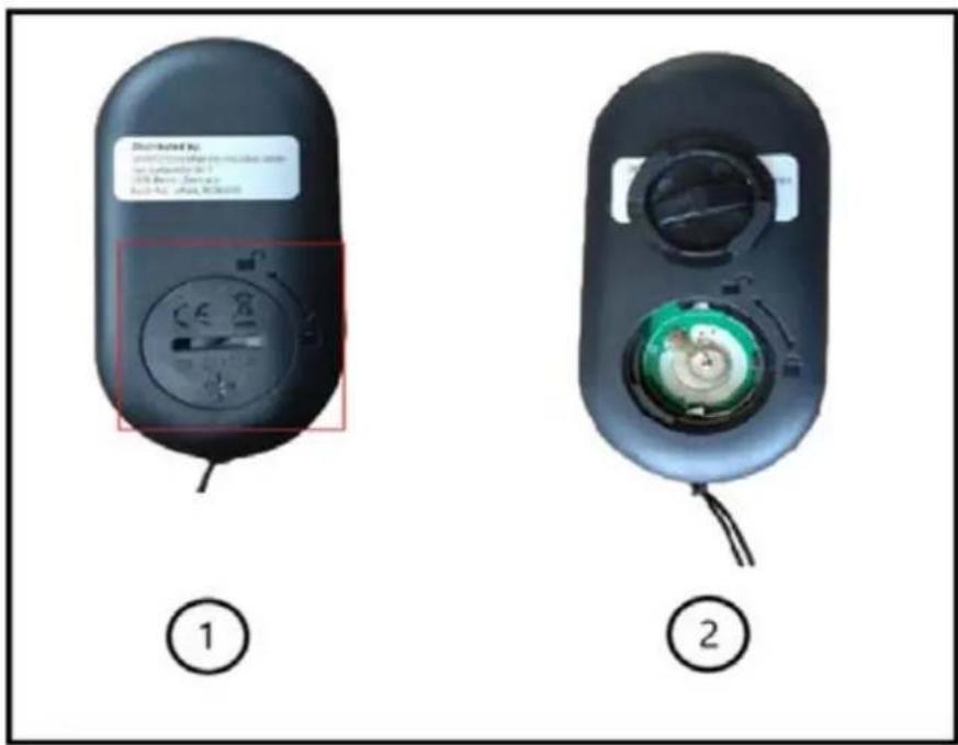 Sportstech sWalk Fold - Información sobre la extracción segura de baterías o acumuladores: - 1