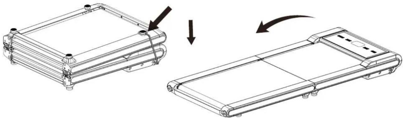 Sportstech sWalk Fold - OPÉRATION - 1