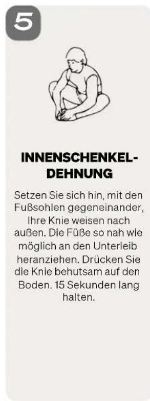 Sportstech sWalk Fold - DEHNÜBUNGEN ZUM AUF- UND ABWÄRMEN - 5