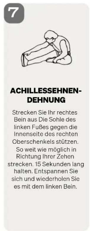 Sportstech sWalk Fold - DEHNÜBUNGEN ZUM AUF- UND ABWÄRMEN - 7