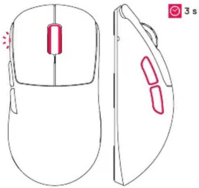 Cherry XTRFY M68 PRO WIRELESS - MOTION SYNC - 1