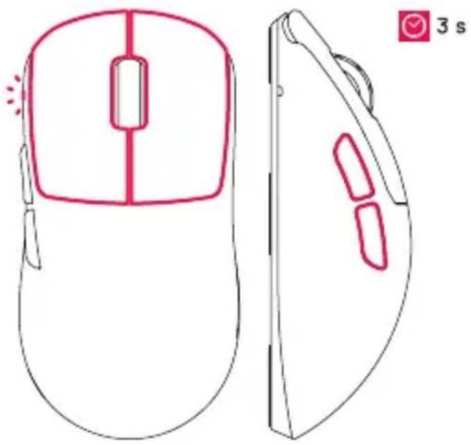 Cherry XTRFY M68 PRO WIRELESS - LIFT-OFF DISTANCE - 1