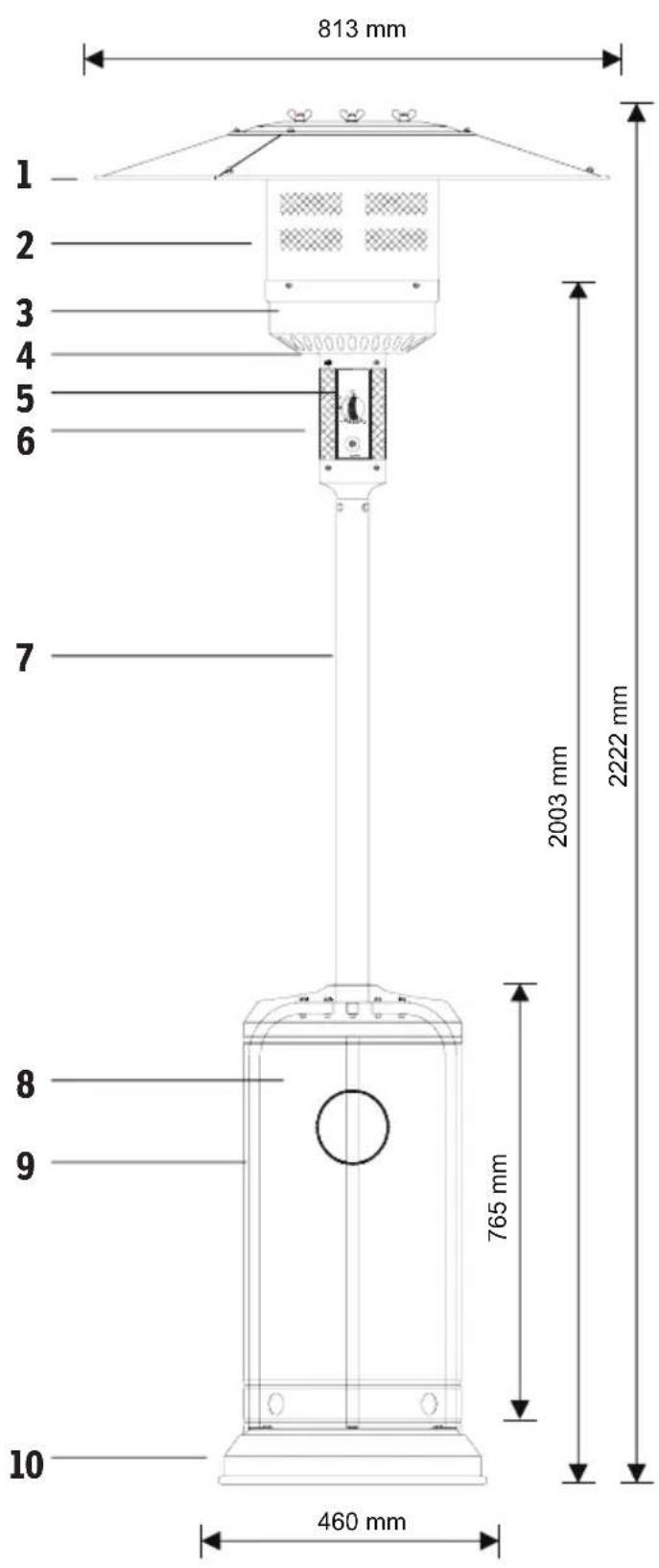 Sonnenkönig Wärmepilz - SÉCURITÉ DES SERVICES - 1