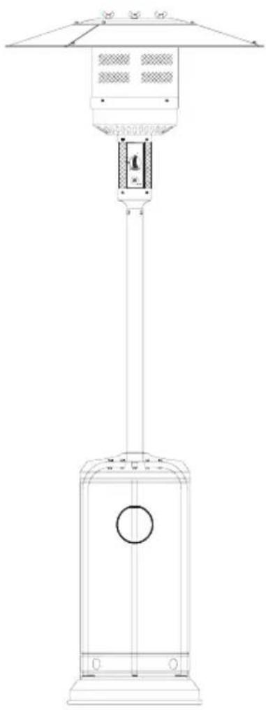 Sonnenkönig Wärmepilz - PATIO HEATER - 1
