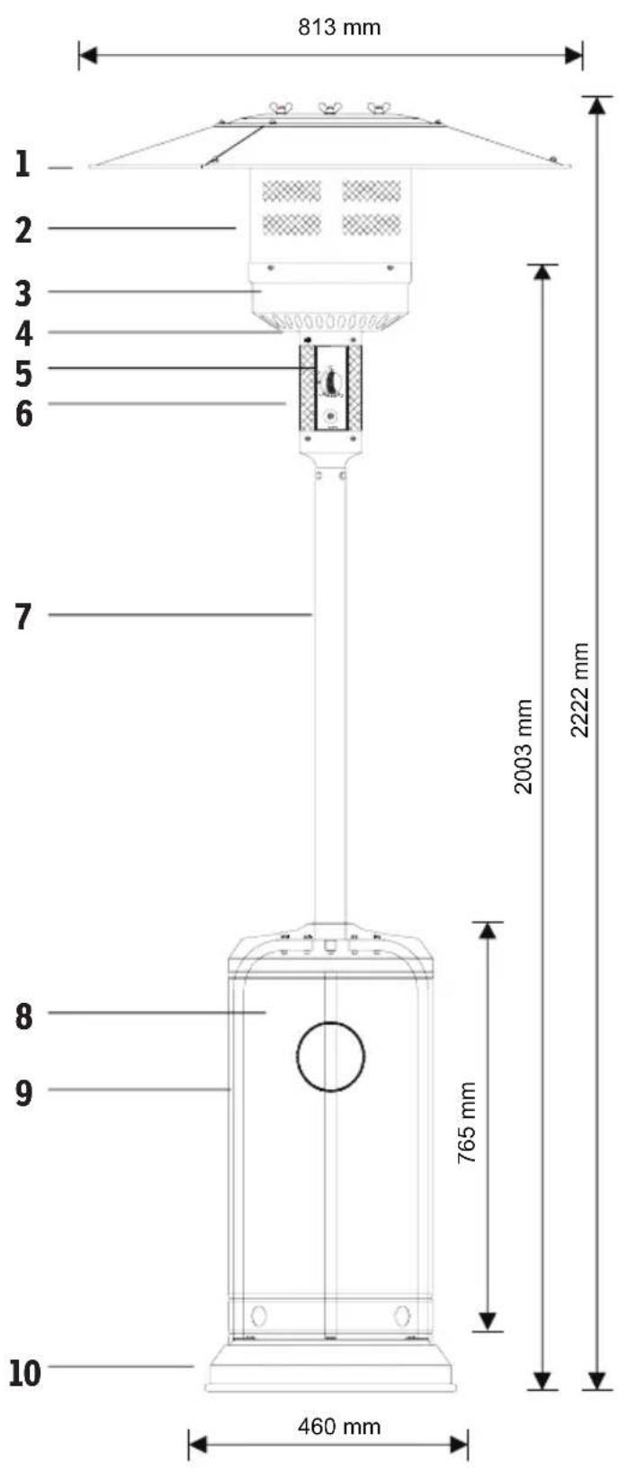 Sonnenkönig Wärmepilz - SICUREZZA DEI SERVIZI - 1
