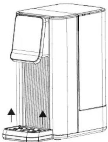 CASO HW 630 - Tropfschale leeren - 1