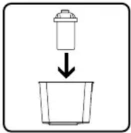 CASO HW 630 - Preparation of the waterfilter - 4