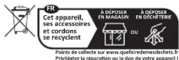 CALOR Origin Travel DT1024 - CONSERVEZ CES INSTRUCTIONS - 1