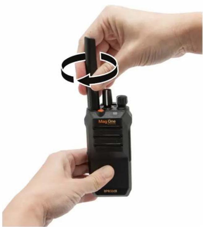 MOTOROLA Mag One BPR 50dX - Procedure: - 1