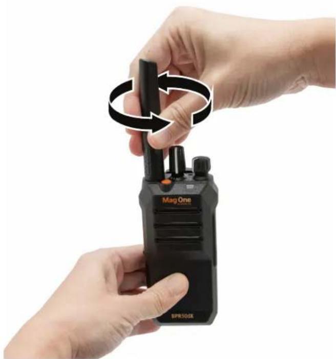 MOTOROLA Mag One BPR 50dX - Procedure: - 1