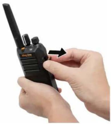 MOTOROLA Mag One BPR 50dX - Procedure: - 1
