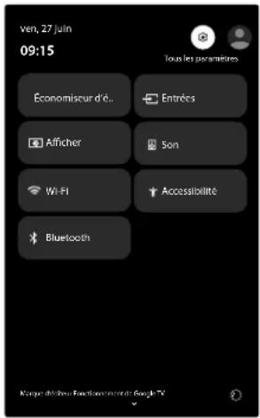 MEDION LIFE X8502505 (MD 850700) - Menu Réglages - 1