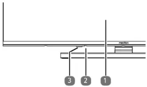 MEDION LIFE X8502505 (MD 850700) - Face avant - 1