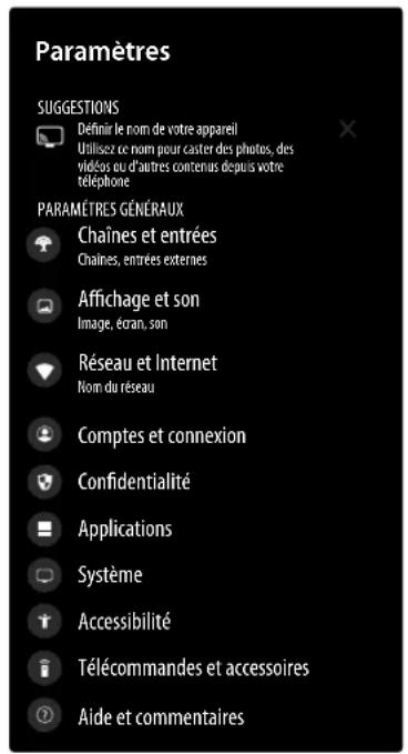 MEDION LIFE X8502505 (MD 850700) - Menu Tous les paramètres - 1