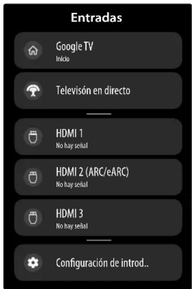 MEDION LIFE X8502505 (MD 850700) - SeLECTION de fuente de entrada - 1