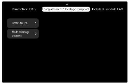 MEDION LIFE X8502505 (MD 850700) - Menu Enregistrement/Décalage temporel - 1