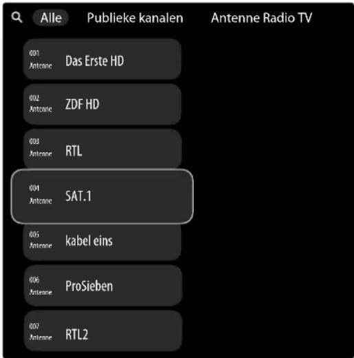 MEDION LIFE X8502505 (MD 850700) - Zenderlijst - 1