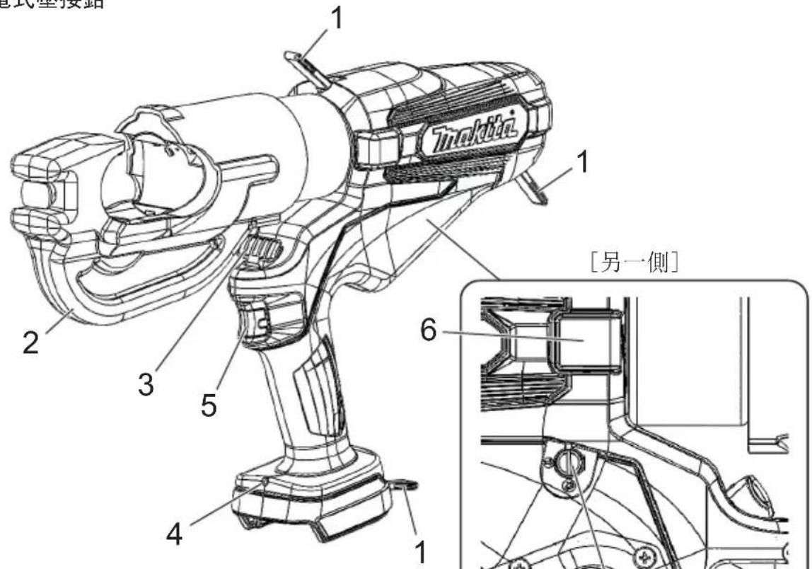 MAKITA DTC302 - 零件及標準配件 - 1
