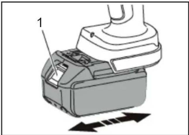 MAKITA DTC302 - AnbringendesAkkus - 1