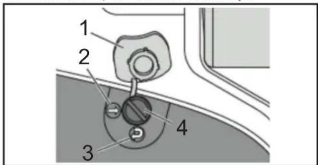 MAKITA DTC302 - Automaattagastuse/käsitagastuse valimine - 1