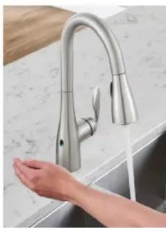 Moen Essie 87014EWBRB - Activation/Désactivation du détecteur de mouvement - 1
