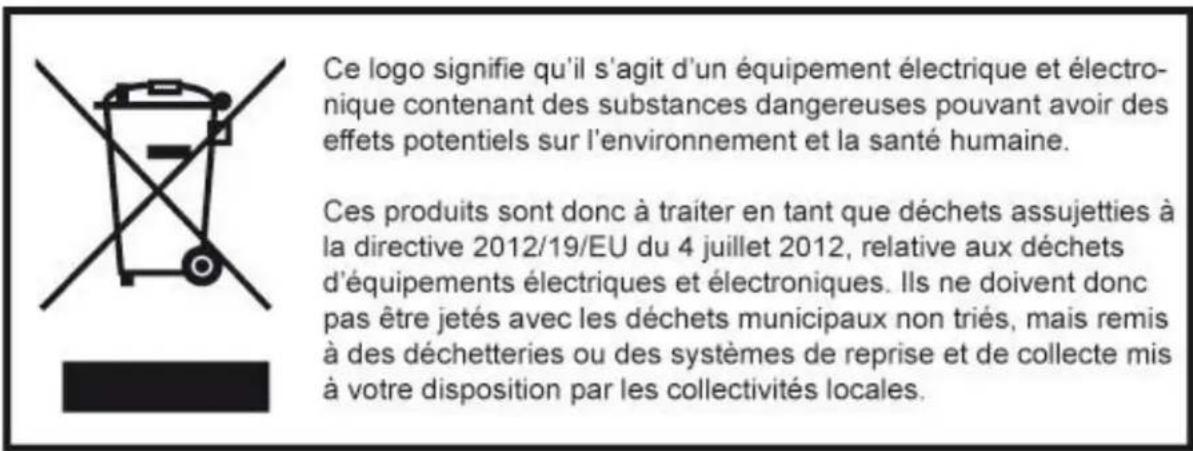 LOGICOM Retro 2 - Consignes de mise au rebut de l'appareil - 1