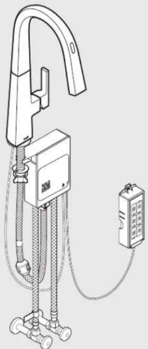 Moen Nio S75005EV2BLS - Recommended configuration Configuración recomendada Montage recommandé - 1
