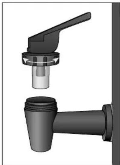 SILVERCREST SEAD 1800 B2 - Nettoyage du robinet - 1