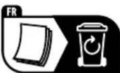 FR Cet appareil et ses accessoires se recyclent A DÉPOSER EN MAGASIN A DÉPOSER EN DÉCHÉTERIE OU Points de collecte sur www.quefairedemesdechets.fr Privilégiez la réparation ou le don de votre appareil !