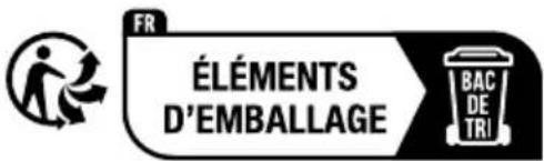 FR ÉLÉMENTS D'EMBALLAGE BAC DE TRI