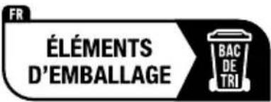 FR ÉLÉMENTS D'EMBALLAGE BAC DE TRI