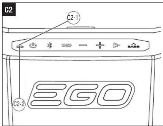 EGO Power+ SK1800E - 56V LITHIUM-ION OUTDOOR BLUETOOTH SPEAKER - 7