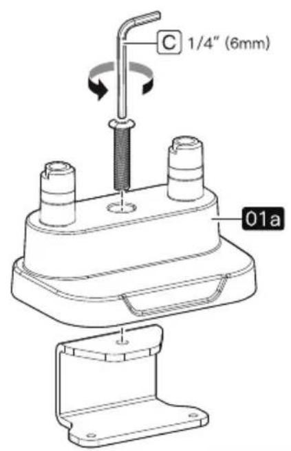 ErgoAV ERDGM302B - Option B: Pour le montage de l'eellet - 1