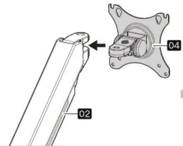 ErgoAV ERDGM302B - Pièces et matériel fournis pour l'étépe 2 - 15