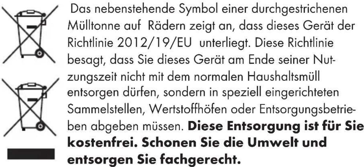 Livarno Lux LADG 12 A1 - Gerät entsorgen - 1