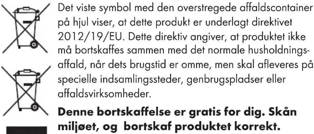 Livarno Lux LADG 12 A1 - Bortskaffelse af produktet - 1