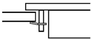 Adventys D2IC 6000 - 3) Mise en place des pattes de bridage: - 1