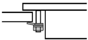 Adventys D2IC 6000 - 3) Mise en place des pattes de bridage: - 2
