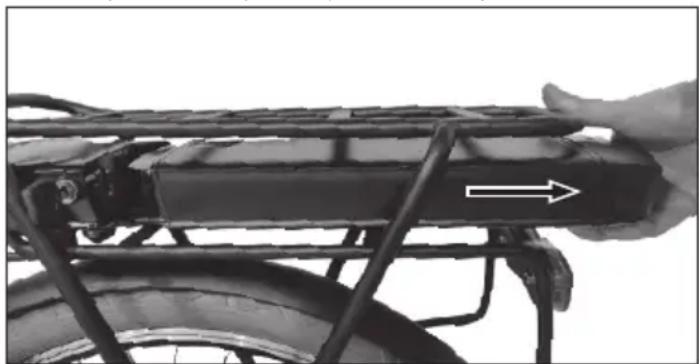 SHARP BKCM03 - Akumuliatoriaus išėmimas - 1