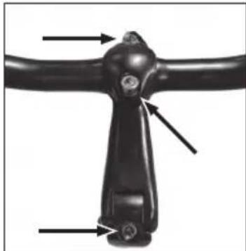 SHARP BKCM03 - SCHRITT 1: Installieren und stellen Sie den Lenker ein - 1