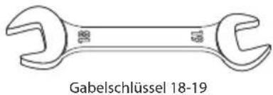 Gabelschlüssel 18-19