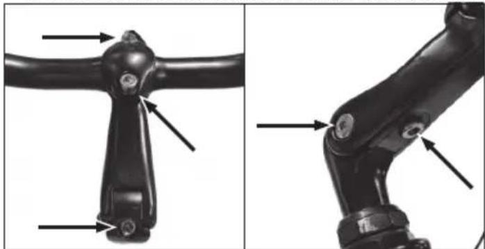 SHARP BKCM03 - STEP 1: Install and adjust the handlebar - 1