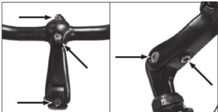 SHARP BKCM03 - PASSO 1: Instale e ajuste o guiador - 1