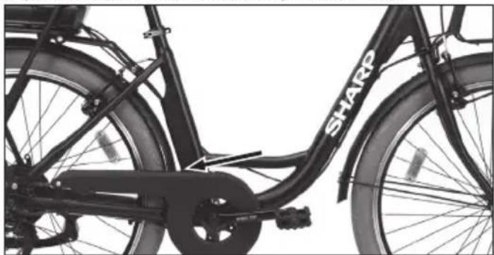 SHARP BKCM03 - Cykelstelnummer - 1