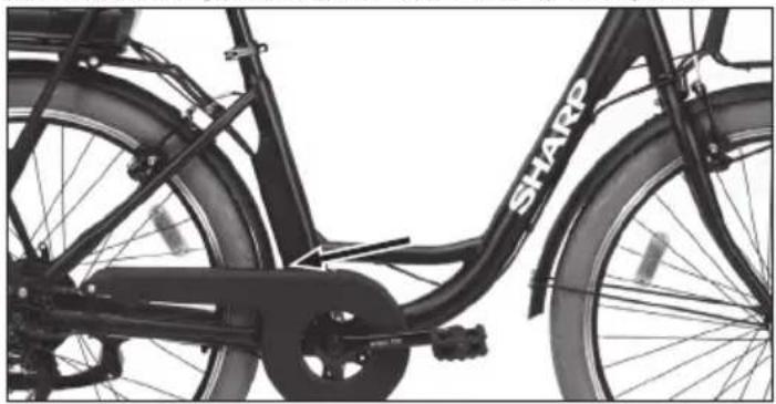 SHARP BKCM03 - Bike Frame Number - 1