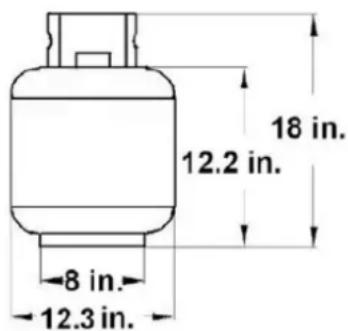 Everdure Kiln - SPECIAL INSTRUCTIONS FOR THE USE OF REGULATOR AND PROPANE CYLINDER - 1