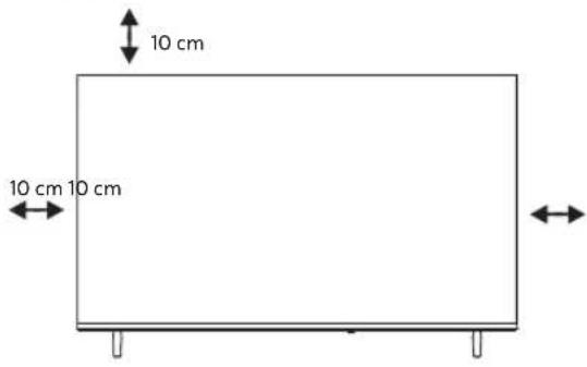 Engel LE3295QLED - INSTALLER ET CONNECTER LE TÉLEVISEUR - 1